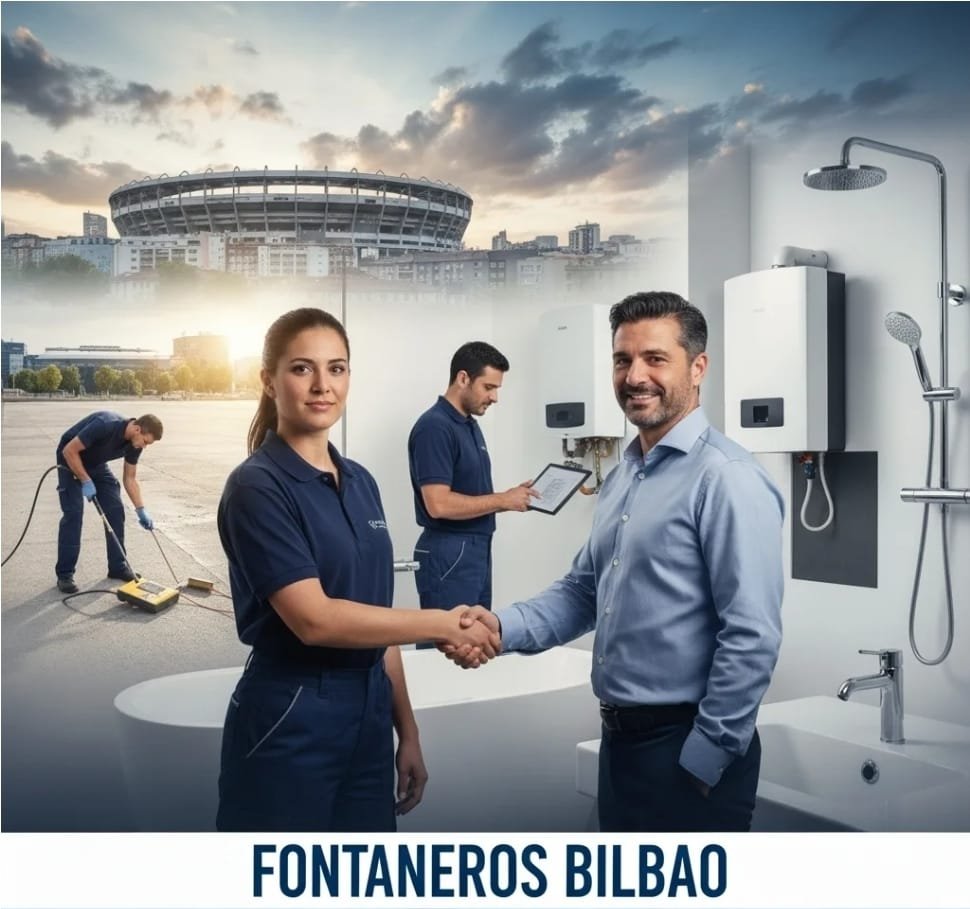 Fontanería San Juan en Bilbao, expertos en instalaciones de calderas y servicios de fontanería cerca de San Mamés